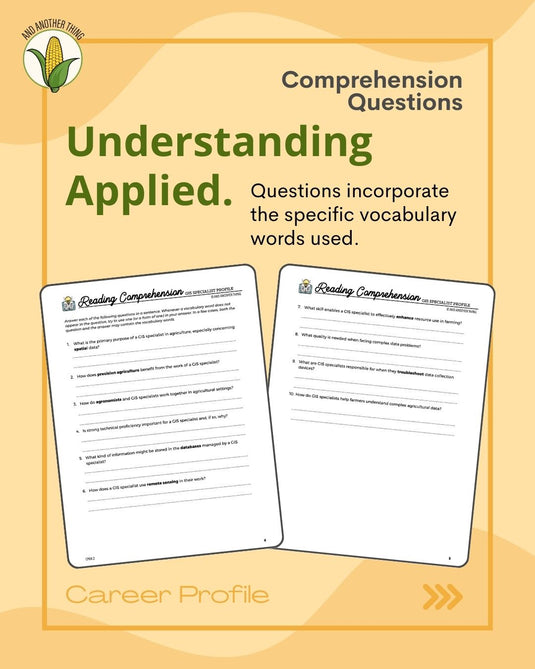 And Another Thing CAREER PROFILE, GIS Specialist (ANNUAL)