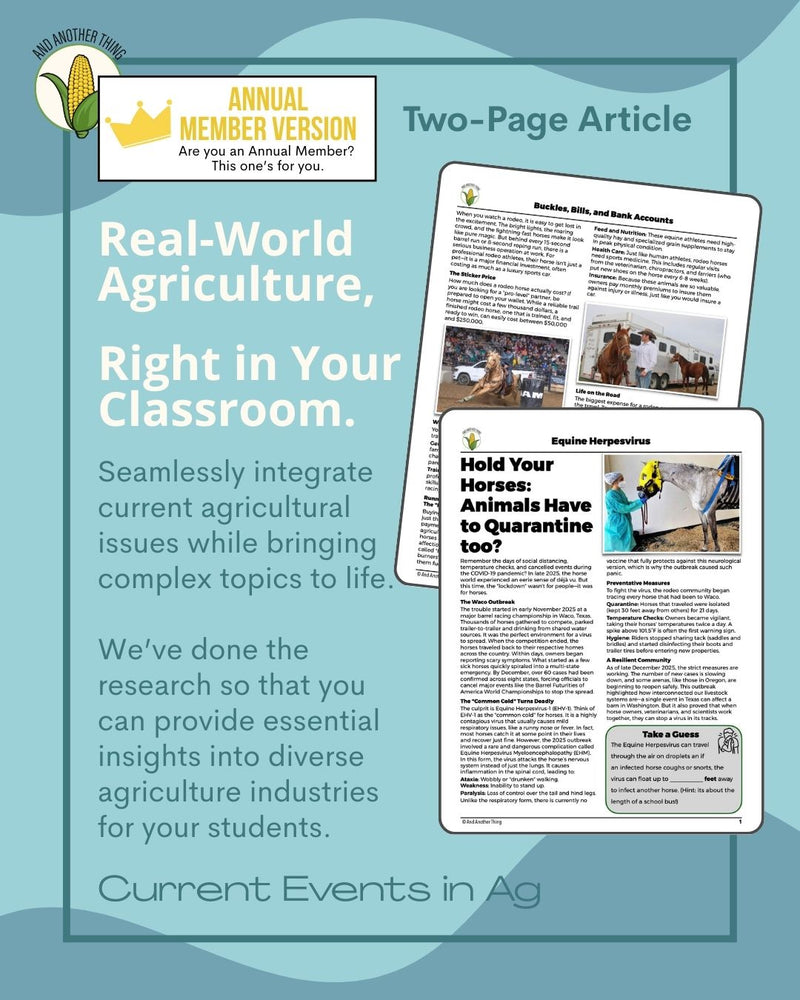 Load image into Gallery viewer, And Another Thing CURRENT EVENTS, Horse Herpes (ANNUAL)
