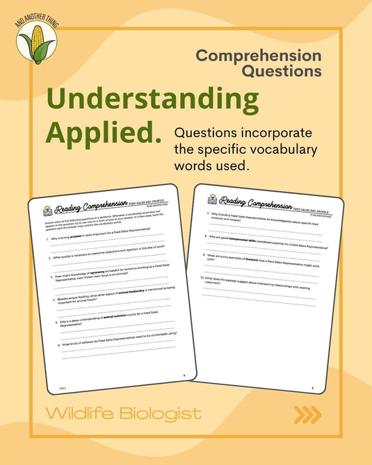 And Another Thing CAREER PROFILE, Feed Sales Rep (ANNUAL)
