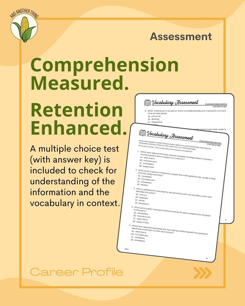 Load image into Gallery viewer, And Another Thing CAREER PROFILE, Food Procurer (ANNUAL)
