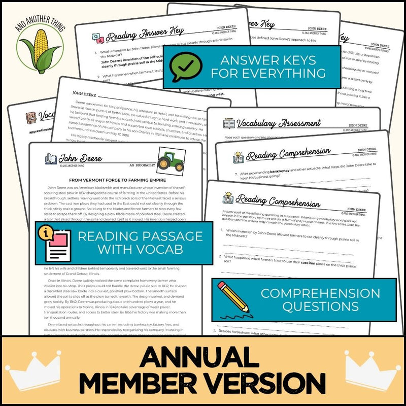 Load image into Gallery viewer, And Another Thing AG BIOGRAPHY, John Deere (ANNUAL)
