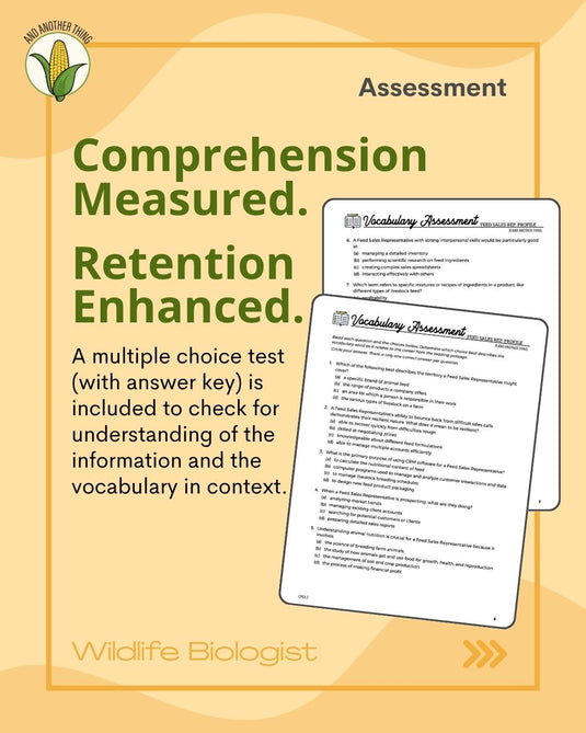 And Another Thing CAREER PROFILE, Feed Sales Rep (ANNUAL)