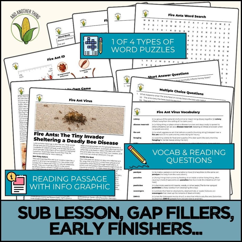 Load image into Gallery viewer, And Another Thing CURRENT EVENTS, Fire Ant Virus (WEEKLY)
