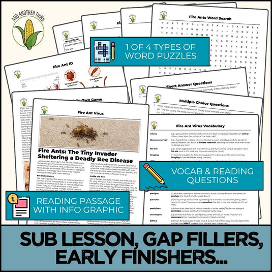 And Another Thing CURRENT EVENTS, Fire Ant Virus (WEEKLY)