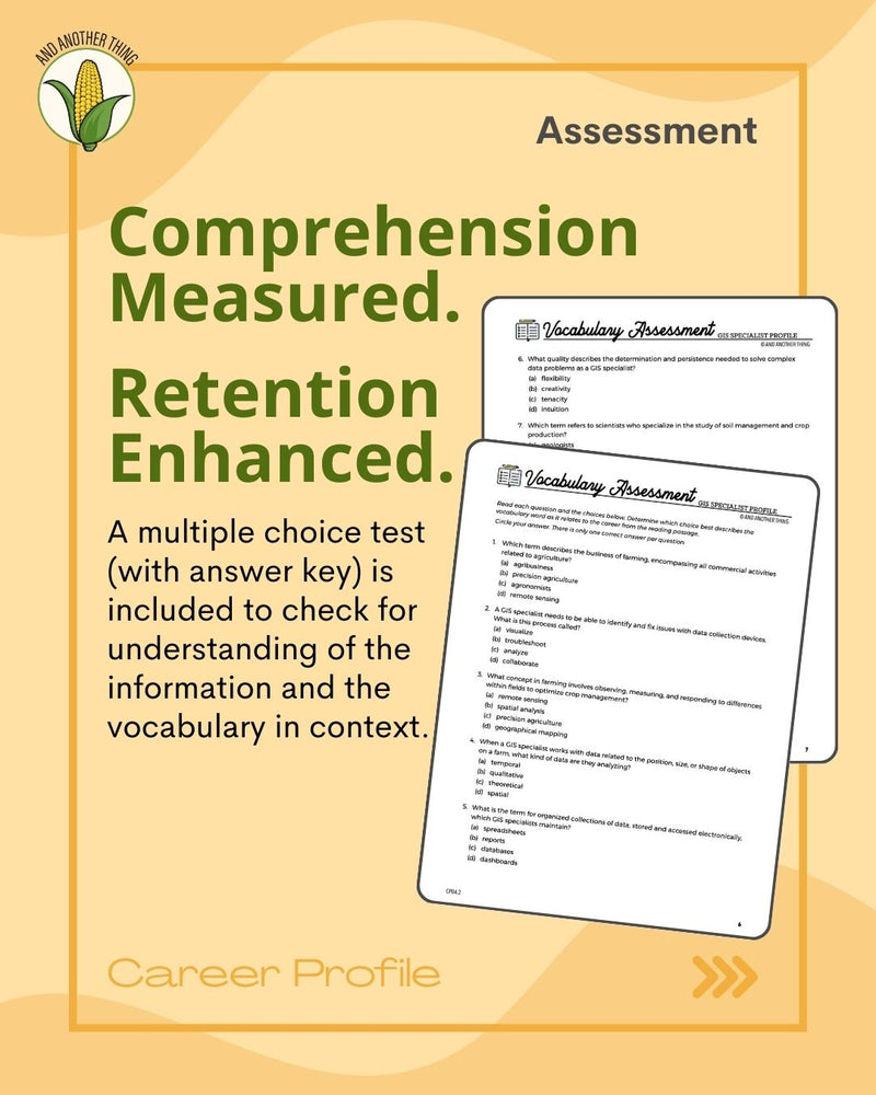Load image into Gallery viewer, And Another Thing CAREER PROFILE, GIS Specialist (ANNUAL)
