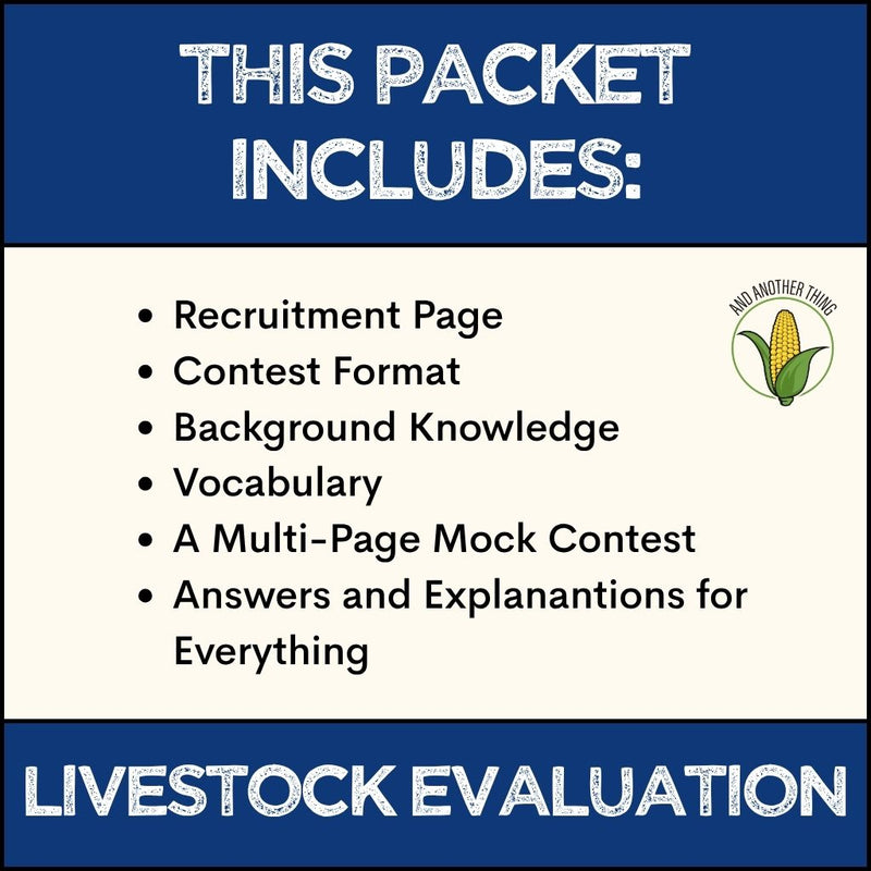 Load image into Gallery viewer, And Another Thing CDE SPOTLIGHT, Livestock Evaluation (MONTHLY)
