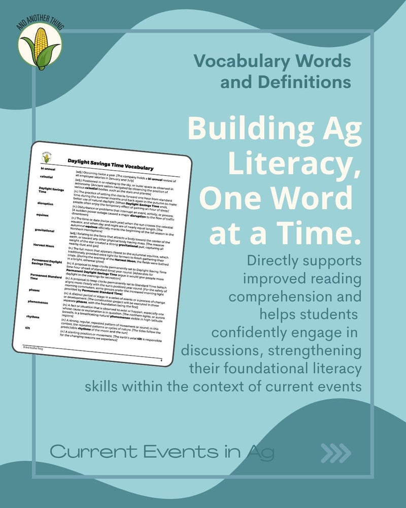 Load image into Gallery viewer, And Another Thing CURRENT EVENTS, Daylight Savings (ANNUAL)
