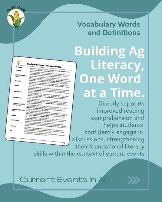 And Another Thing CURRENT EVENTS, Daylight Savings (ANNUAL)