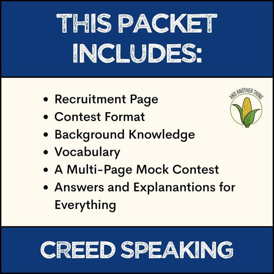 And Another Thing CDE SPOTLIGHT, Creed Speaking (FREE SAMPLE)