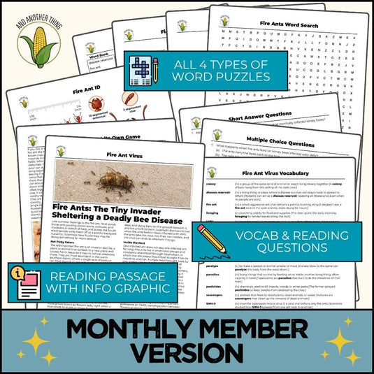 And Another Thing CURRENT EVENTS, Fire Ant Virus (MONTHLY)