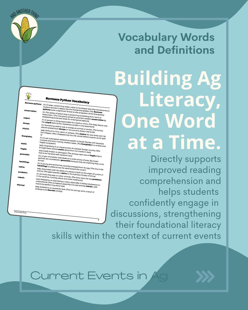 Load image into Gallery viewer, And Another Thing CURRENT EVENTS, Burmese Pythons (ANNUAL)
