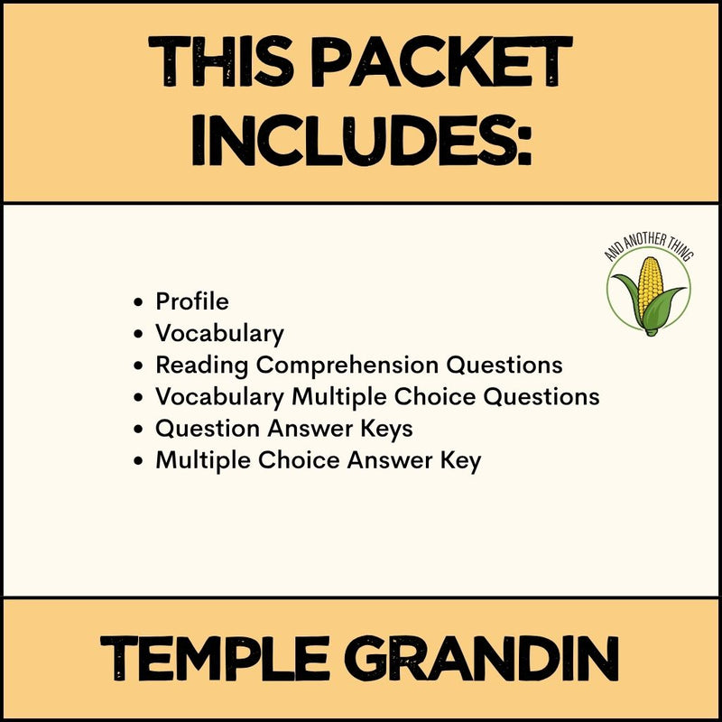 Load image into Gallery viewer, And Another Thing AG BIOGRAPHY, Temple Grandin (MONTHLY)
