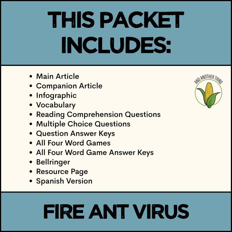 Load image into Gallery viewer, And Another Thing CURRENT EVENTS, Fire Ant Virus (ANNUAL)
