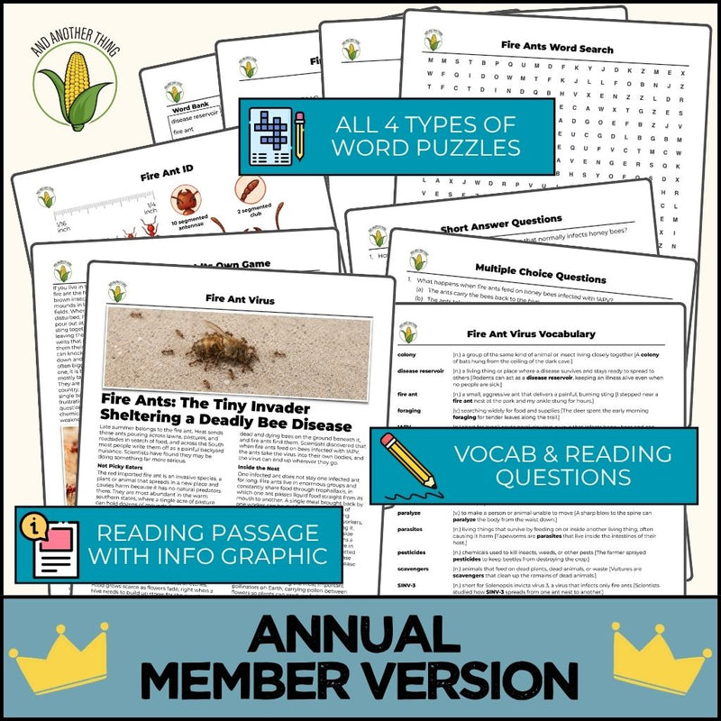 Load image into Gallery viewer, And Another Thing CURRENT EVENTS, Fire Ant Virus (ANNUAL)
