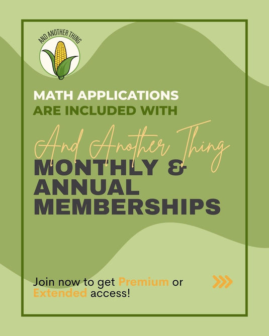 And Another Thing MATH APPLICATION, Personal Finance COMPOUND INTEREST (MONTHLY)