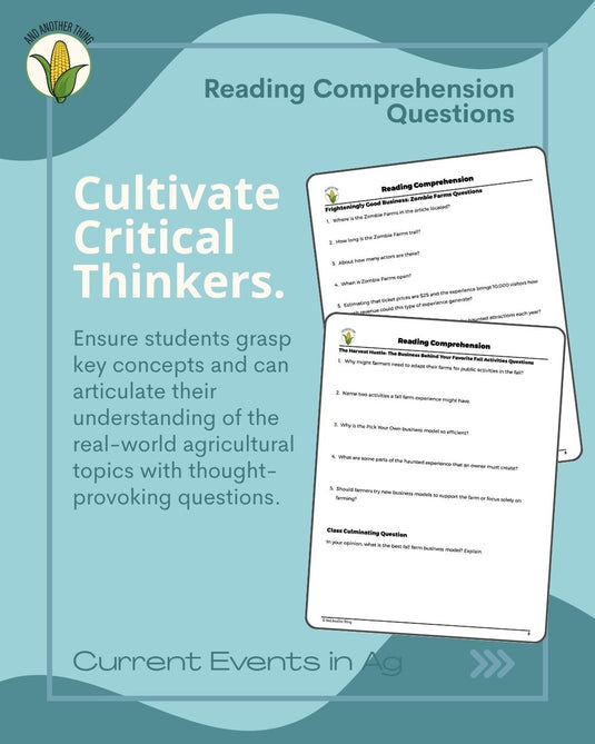 And Another Thing CURRENT EVENTS, Agritourism (ANNUAL)