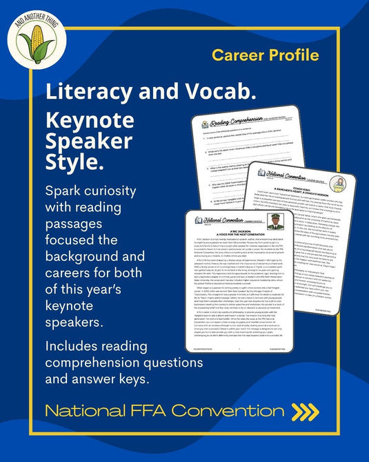 And Another Thing SPECIAL EDITION, Convention Week Classroom Pack (NONMEMBERS)