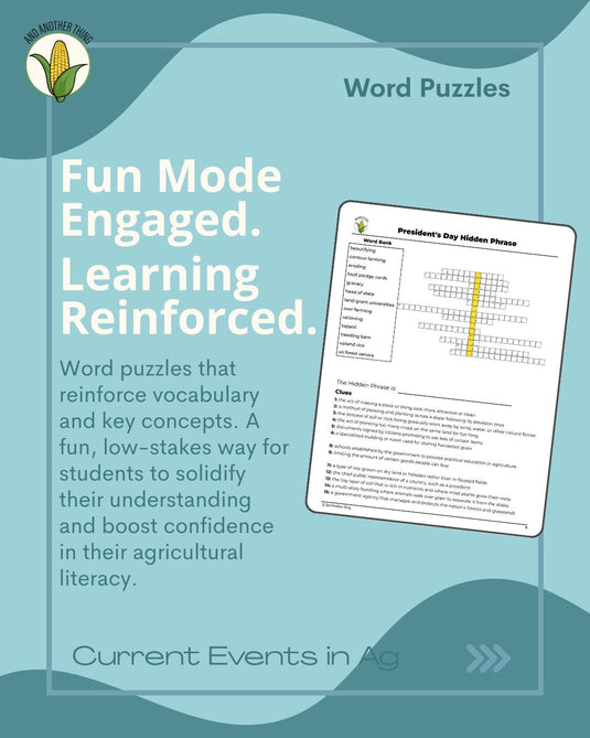 And Another Thing CURRENT EVENTS, President's Day (MONTHLY)