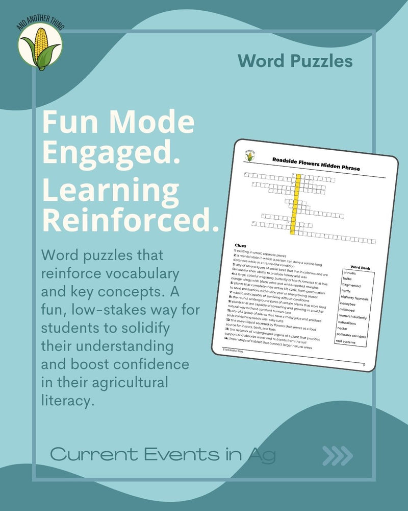 Load image into Gallery viewer, And Another Thing CURRENT EVENTS, Roadside Flowers (ANNUAL)
