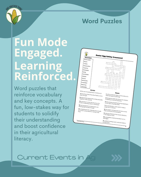 And Another Thing CURRENT EVENTS, Easter Egg Safety (FREE)