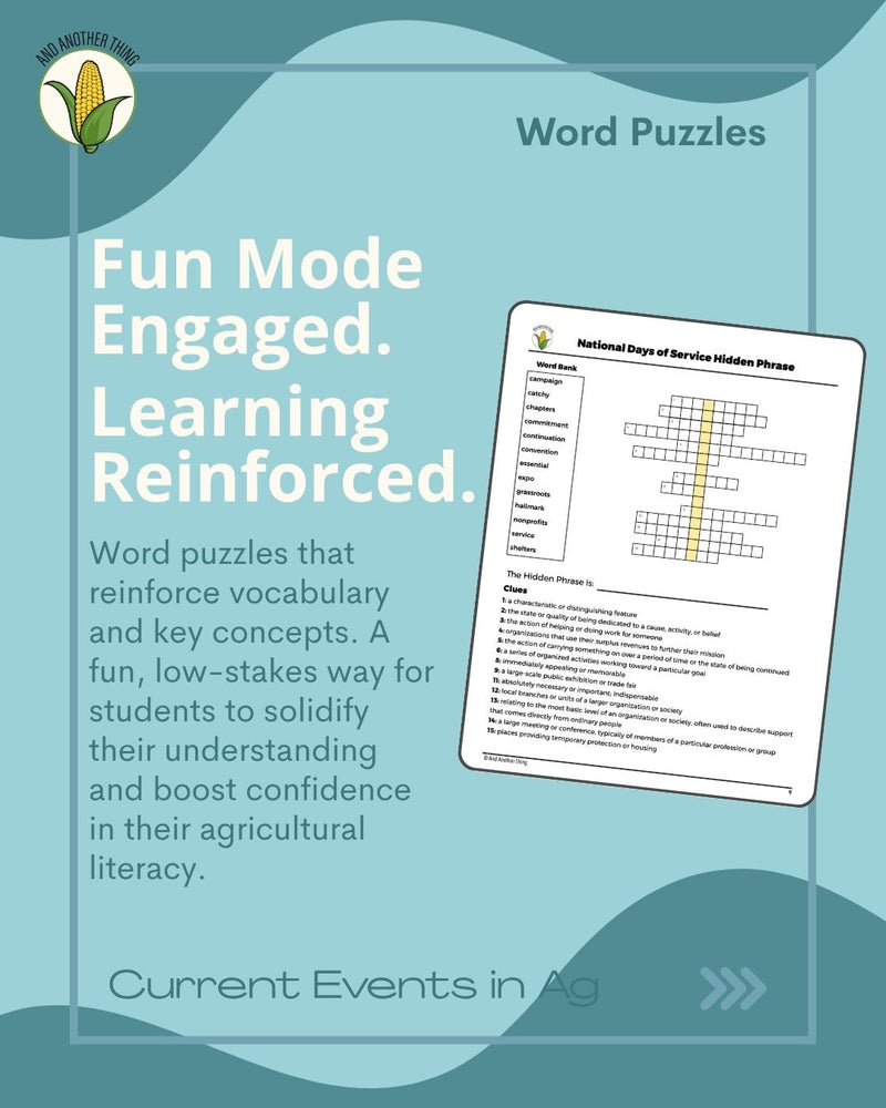 Load image into Gallery viewer, And Another Thing CURRENT EVENTS, Days of Service (FREE)
