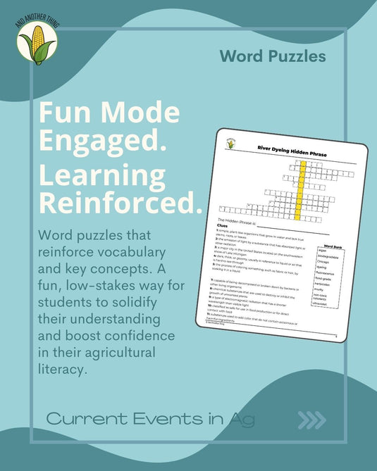 And Another Thing CURRENT EVENTS, River Dyeing (MONTHLY)