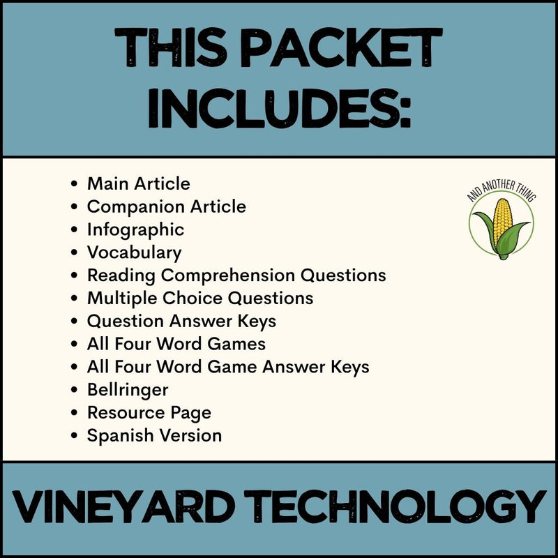 Load image into Gallery viewer, And Another Thing CURRENT EVENTS, Vineyard Technology (ANNUAL)
