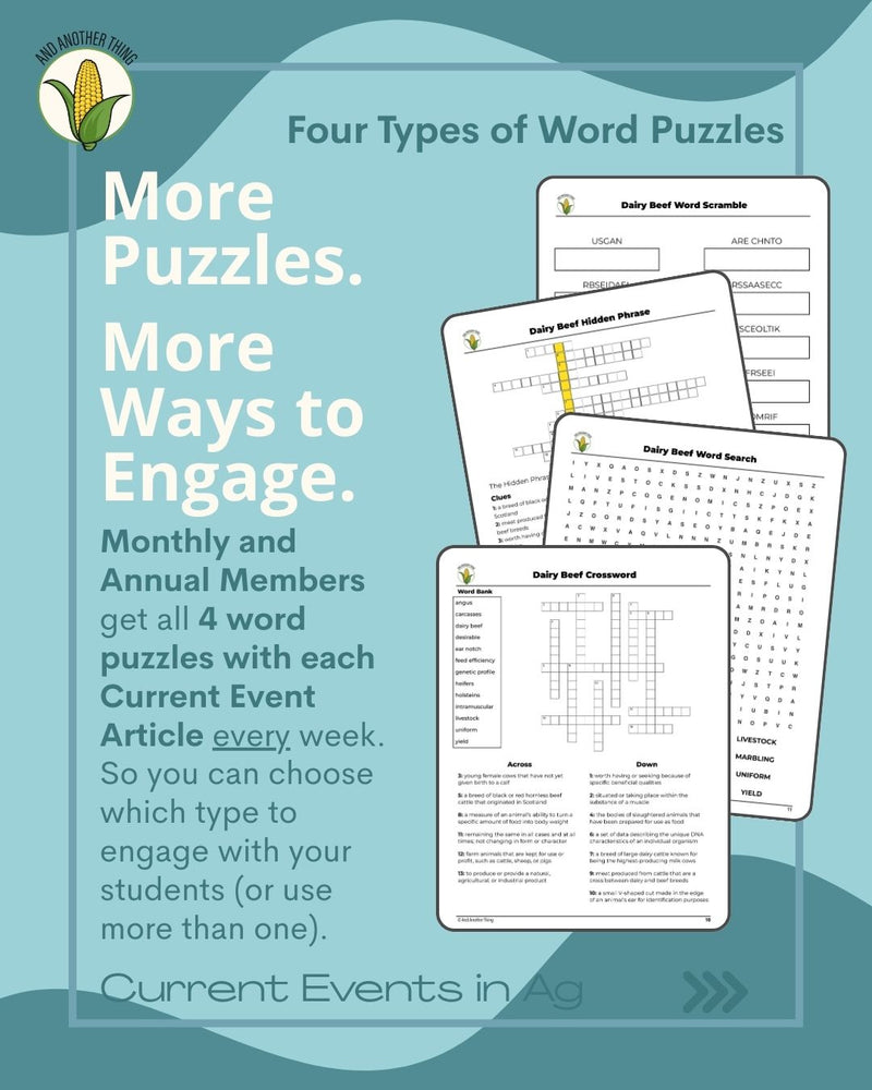 Load image into Gallery viewer, And Another Thing CURRENT EVENTS, Dairy Beef (ANNUAL)
