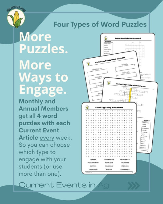 And Another Thing CURRENT EVENTS, Easter Egg Safety (MONTHLY)