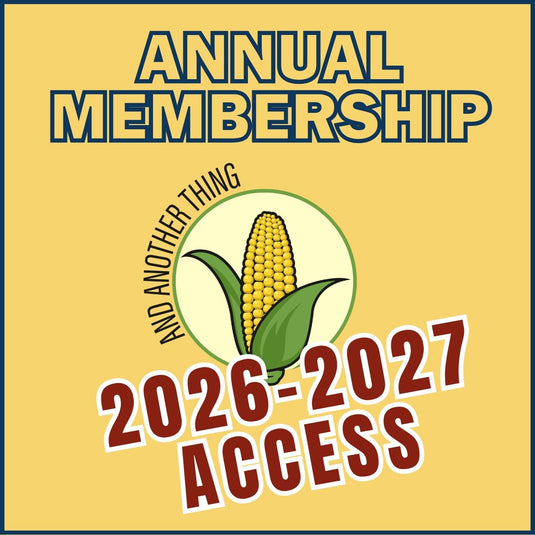And Another Thing Membership, ANNUAL 2026/2027