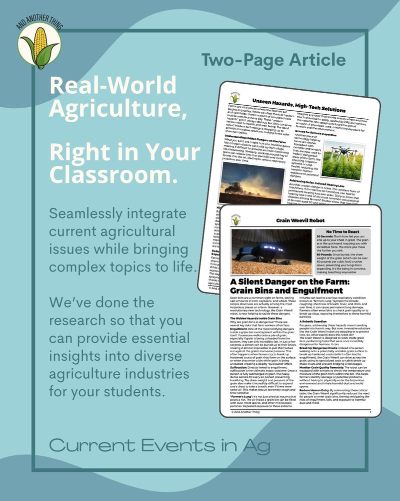 Load image into Gallery viewer, And Another Thing CURRENT EVENTS, Farm Safety Tech (ANNUAL)
