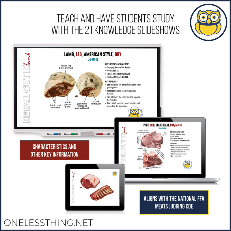 Load image into Gallery viewer, Meats Judging National CDE Retail Cut ID, POWERPOINT downloads
