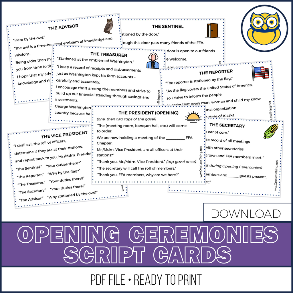 Opening Ceremonies Cards UPGRADED, Download