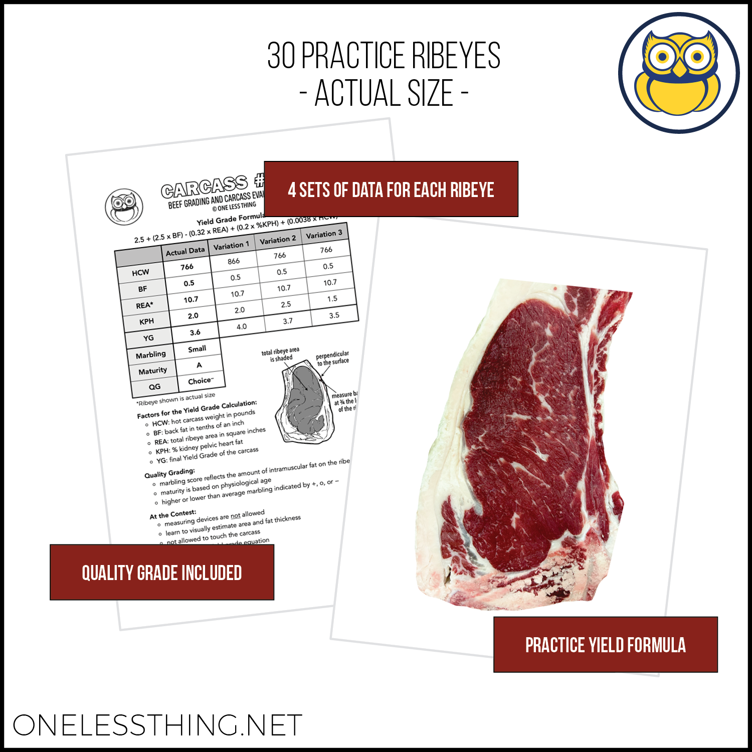 Agriculture Education and FFA teaching materials – One Less Thing