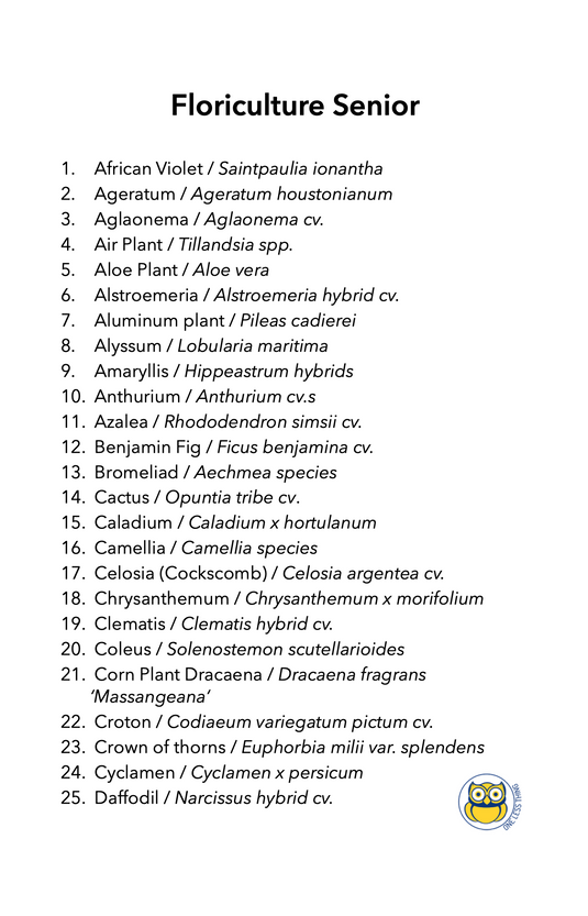 Floriculture ID, PowerPoint Downloads