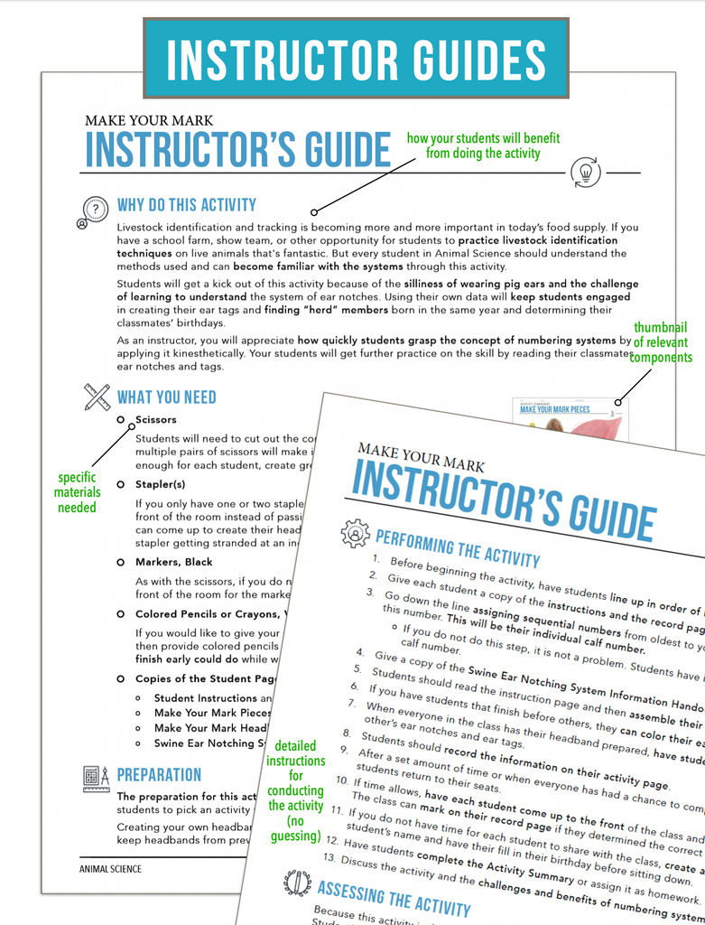 CCANS03.4 Animal Identification Methods, Animal Science Complete Curriculum