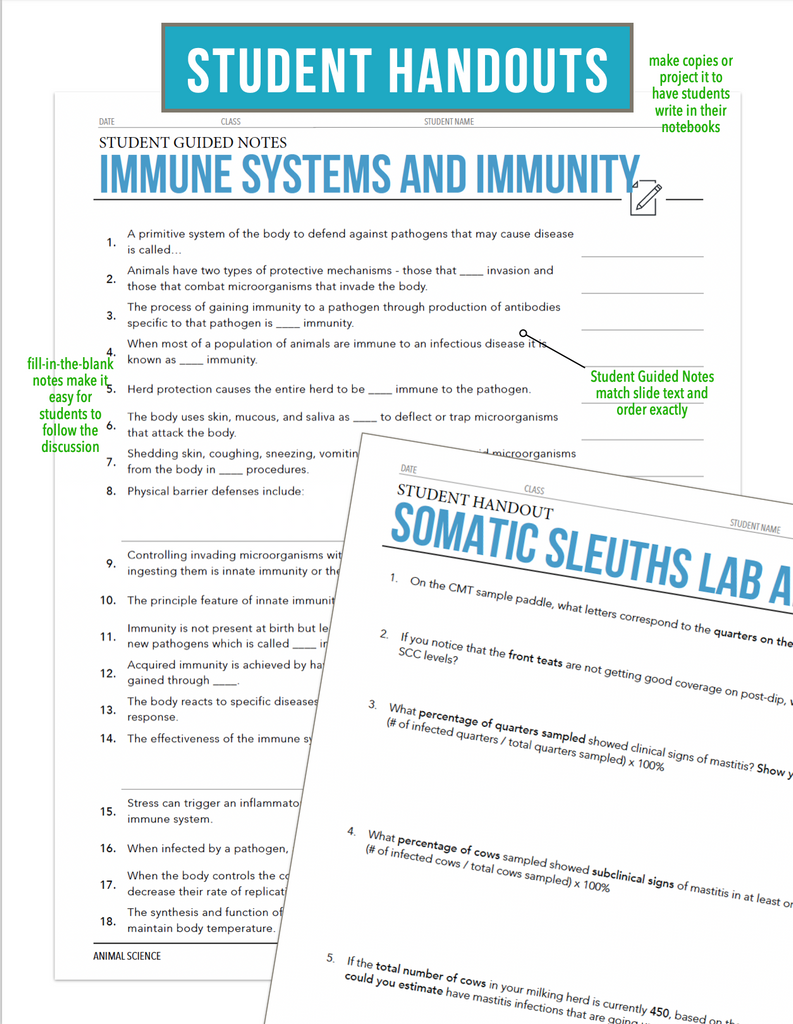 CCANS09.2 Immune Systems and Immunity, Animal Science Complete Curriculum
