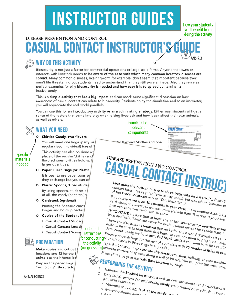 CCANS09.3 Disease Prevention and Control, Animal Science Complete Curriculum