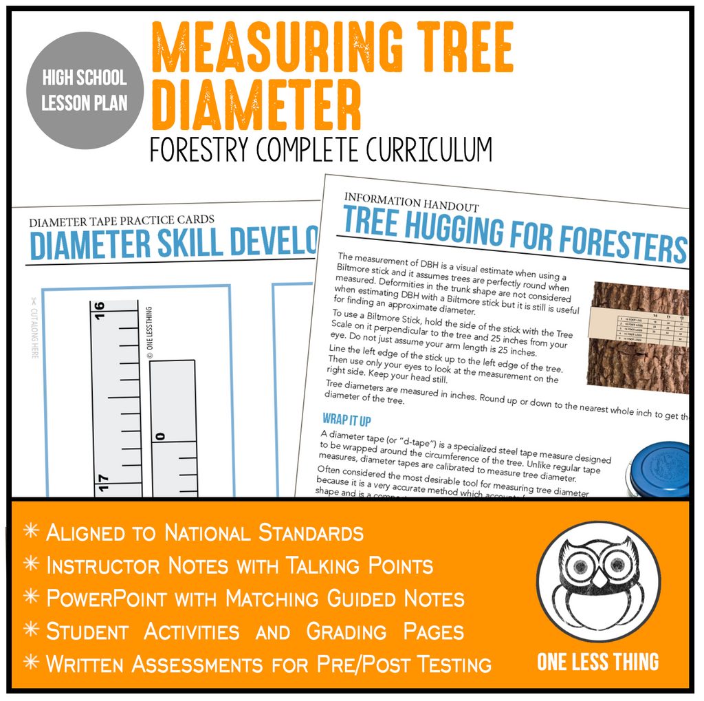 CCFOR10.2 Measuring Tree Diameter, Forestry Complete Curriculum