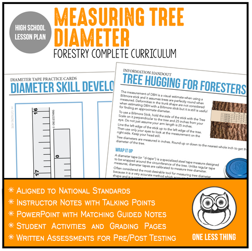CCFOR10.2 Measuring Tree Diameter, Forestry Complete Curriculum