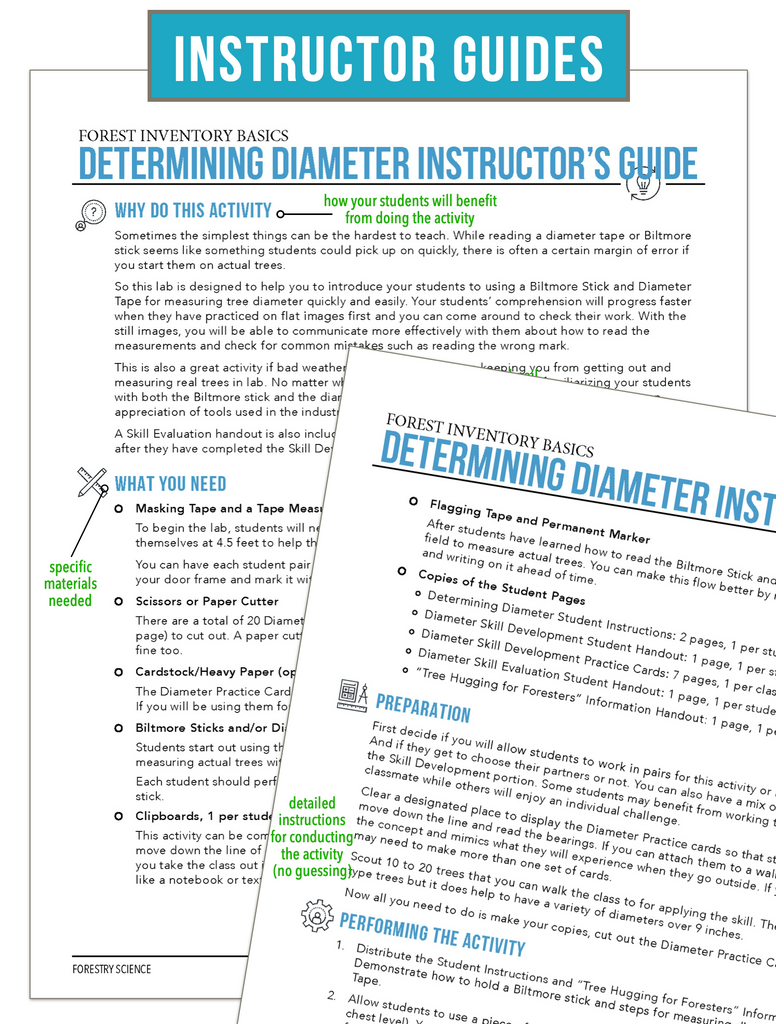 CCFOR10.2 Measuring Tree Diameter, Forestry Complete Curriculum