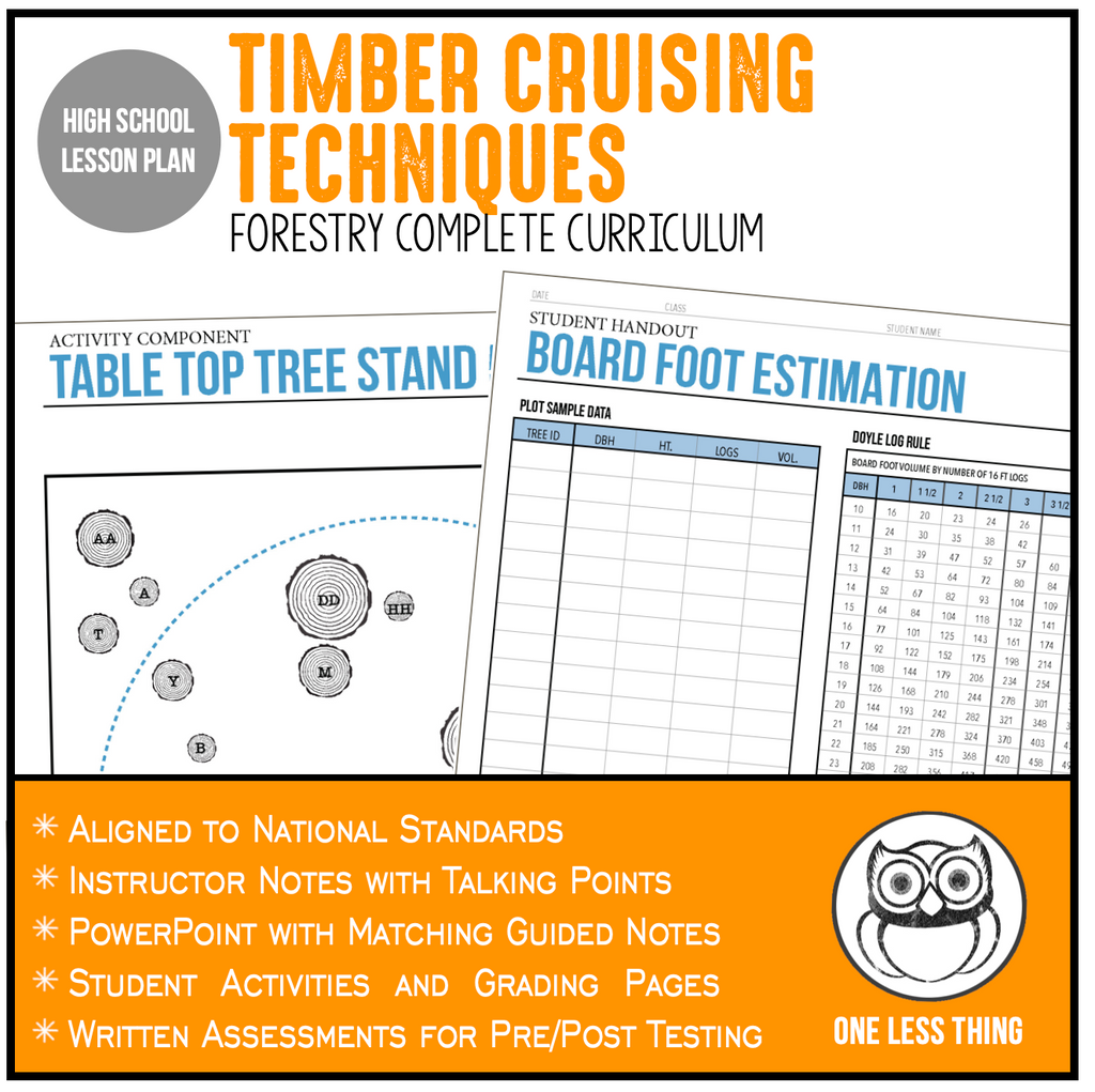 CCFOR10.4 Timber Cruising Techniques, Forestry Complete Curriculum