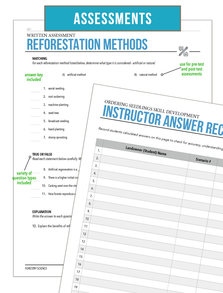 CCFOR05.1 Methods in Reforestation, Forestry Complete Curriculum