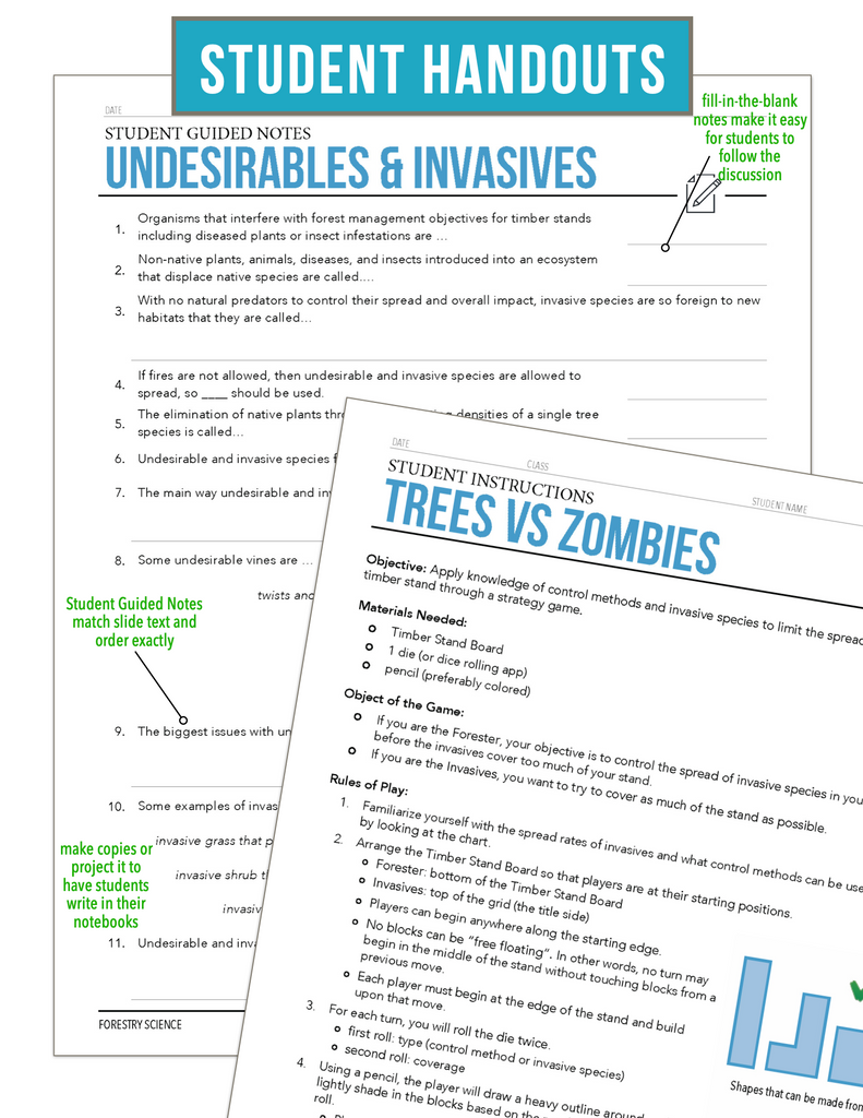 CCFOR06.1 Undesirables and Invasives, Forestry Complete Curriculum