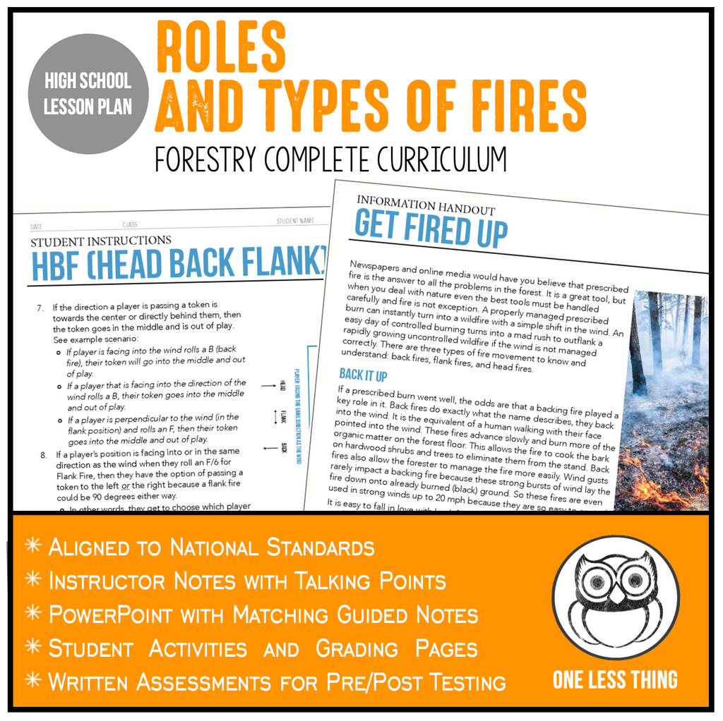 CCFOR07.1 Roles and Types of Fire, Forestry Complete Curriculum