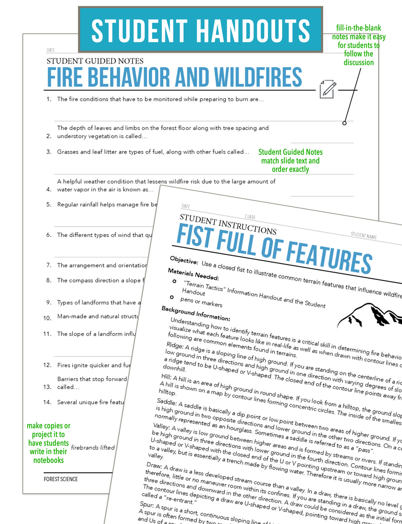 CCFOR07.2 Fire Behavior and Wildfires, Forestry Complete Curriculum