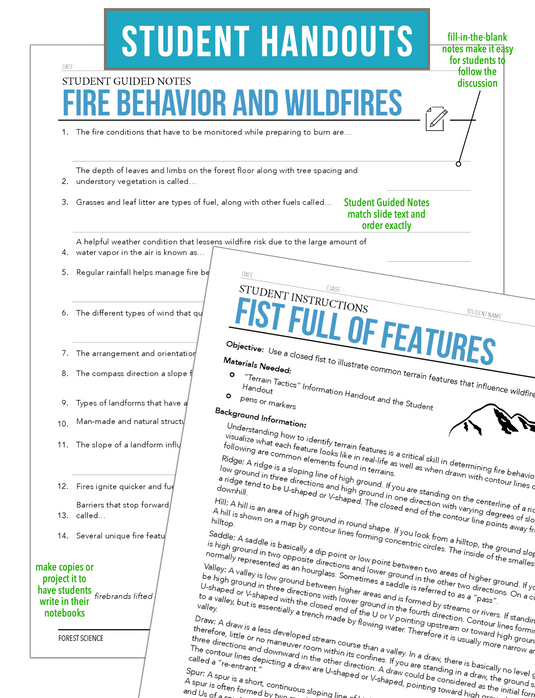 CCFOR07.2 Fire Behavior and Wildfires, Forestry Complete Curriculum