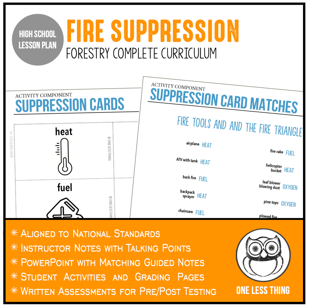 CCFOR07.3 Fire Suppression, Forestry Complete Curriculum