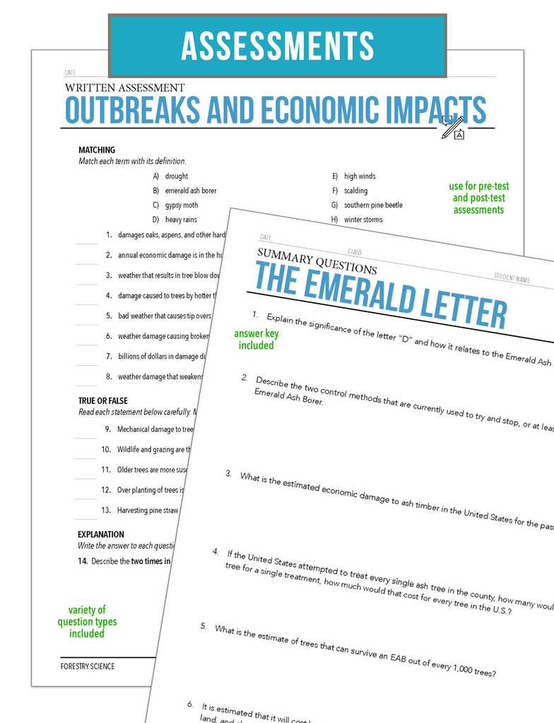 CCFOR08.3 Outbreaks and Economic Impact, Forestry Complete Curriculum