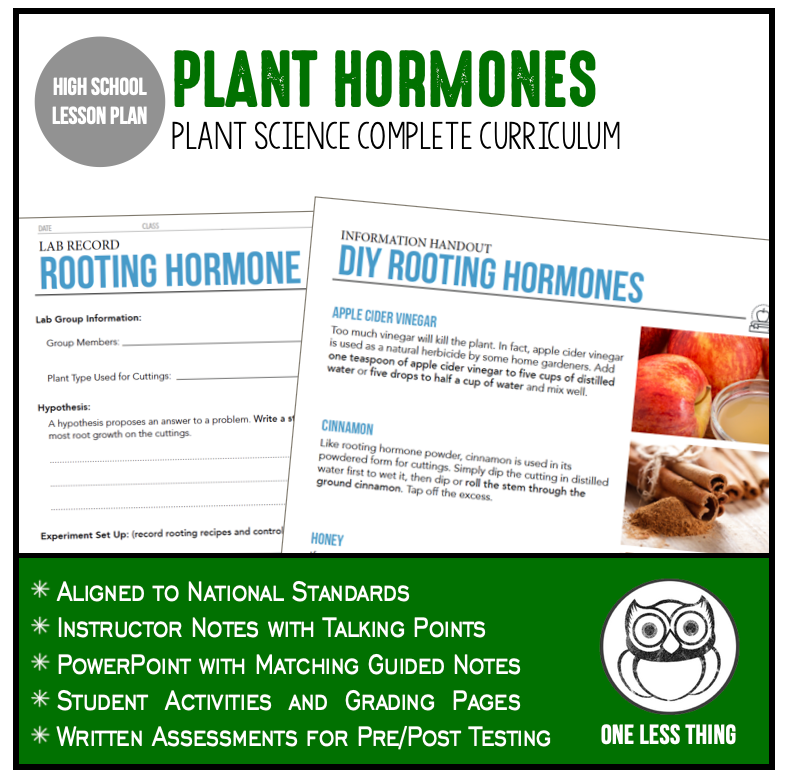 CCPLT04.4 Plant Hormones, Plant Science Complete Curriculum